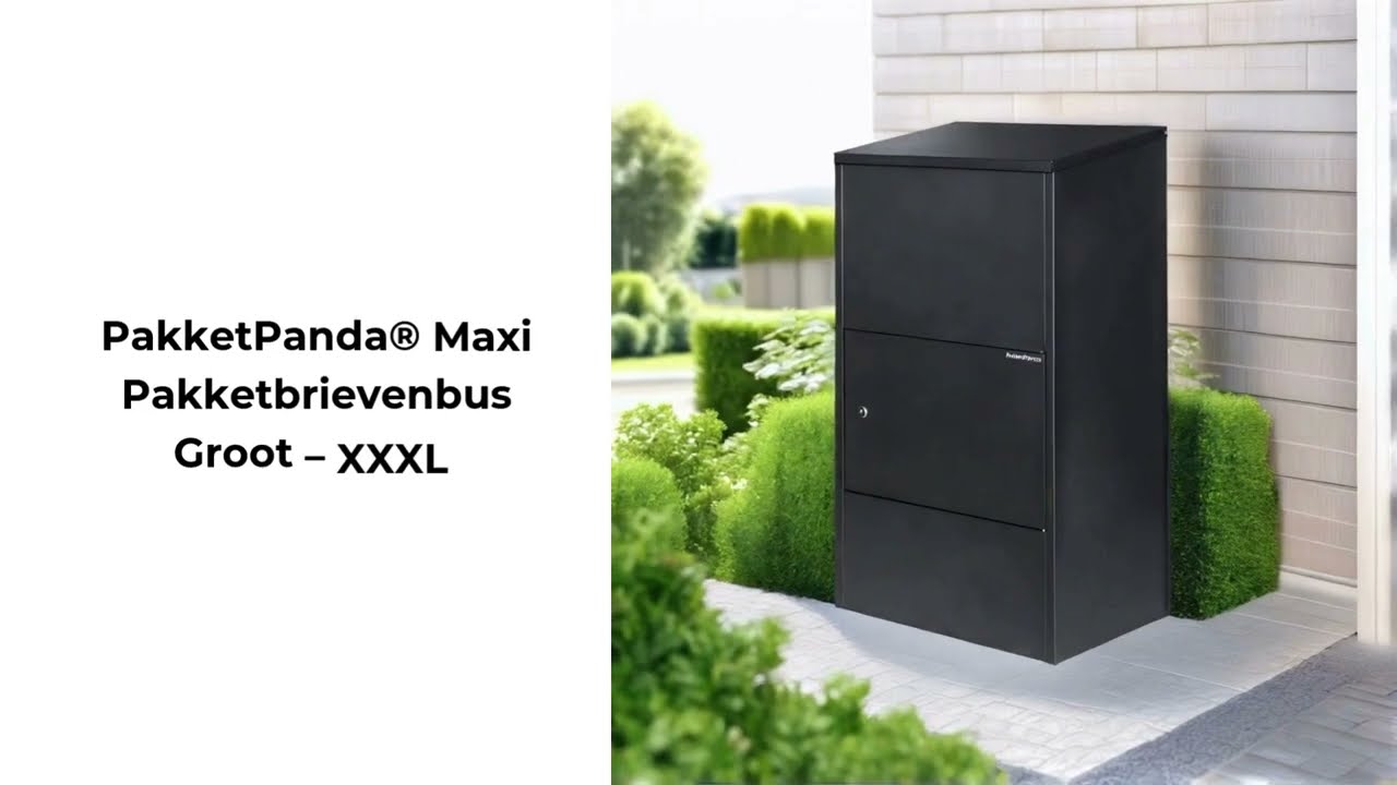 Pakketbrievenbus Groot - XXXL PakketPanda Maxi - PakketPanda®