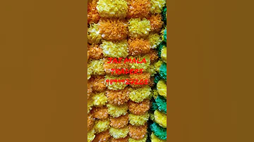 ZANDU LADI WHOLESALE IN SADAR BAZAR Zendu Garlandmaking 