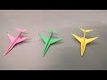 Cách gấp máy bay phản lực đơn giản - Origami jet plane easy - Gấp giấy origami