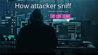 How vpn encrypt your data ? The live demo
