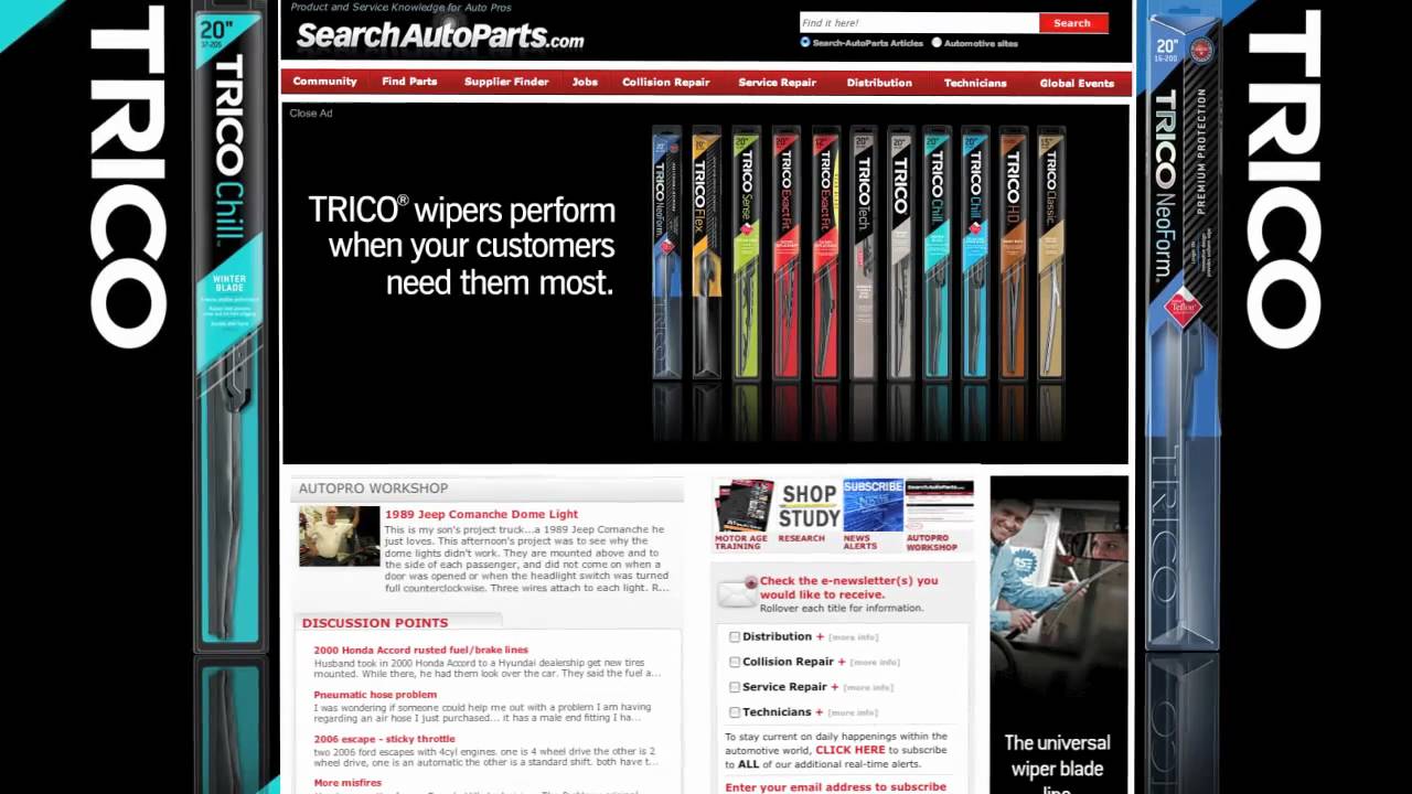 Gelia Trico Home Page Takeover