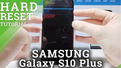Samsung Galaxy S10 Plus Factory Reset 2023 Security