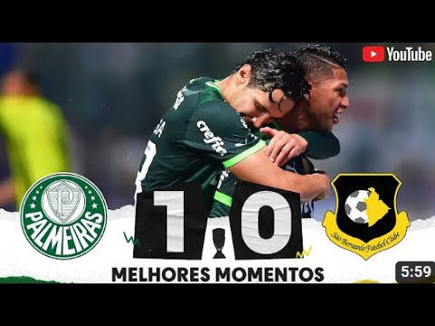 Palmeiras 1 x 0 São Bernardo - Campeonato Paulista 2023 - Quartas de ...