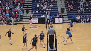 North Iredell vs Mooresville, NPC volleyball tournament final 1