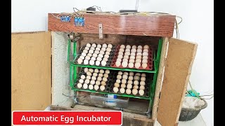 How to start up AUTOMATIC EGG INCUBATOR | Home made automatic egg incubator