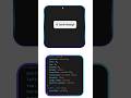 New Asthetic Button Hover Animation using html and css only📌#webdevelopment #html #css #frontend