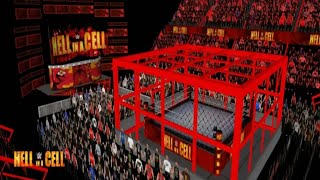 Wr3D19Hell In A Cell 2018With New Red Cage Structurereal Arenaby Rated Rrslink In Description