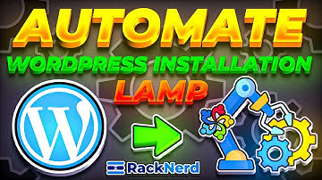 ✅ How to Automate WordPress Installation on a LAMP Stack ⚙➡💻