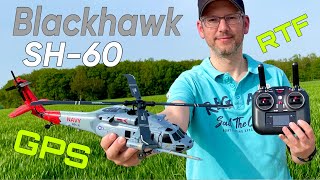 Superscale YuXiang RC Blackhawk F09-H SH60 | RC beginner GPS helicopter | Anyone can fly it!