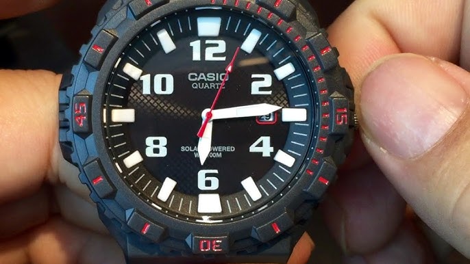 Casio Mrw S300h 8bvcf Solar Powered Sport Watch Review Youtube