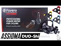 Capteur de puissance favero assioma duoshi compatible avec les pdales de route shimano spdsl