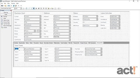 Act! Premium Training Videos - Renaming Tabs and Fields