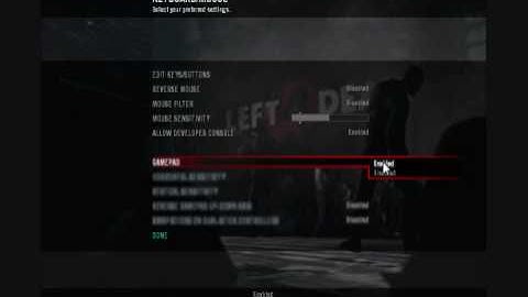 How to Enable 360 Controller in L4D