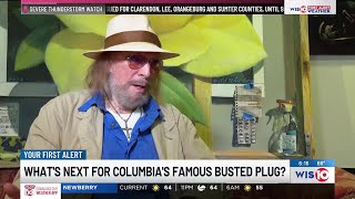 Artist behind Columbia’s ‘Busted Plug’ voices concern as its future remains unclear