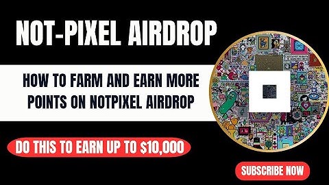 HOW TO FARM AND EARN MORE POINTS ON NOTPIXEL AIRDROP | MINI APP | NOTCOIN