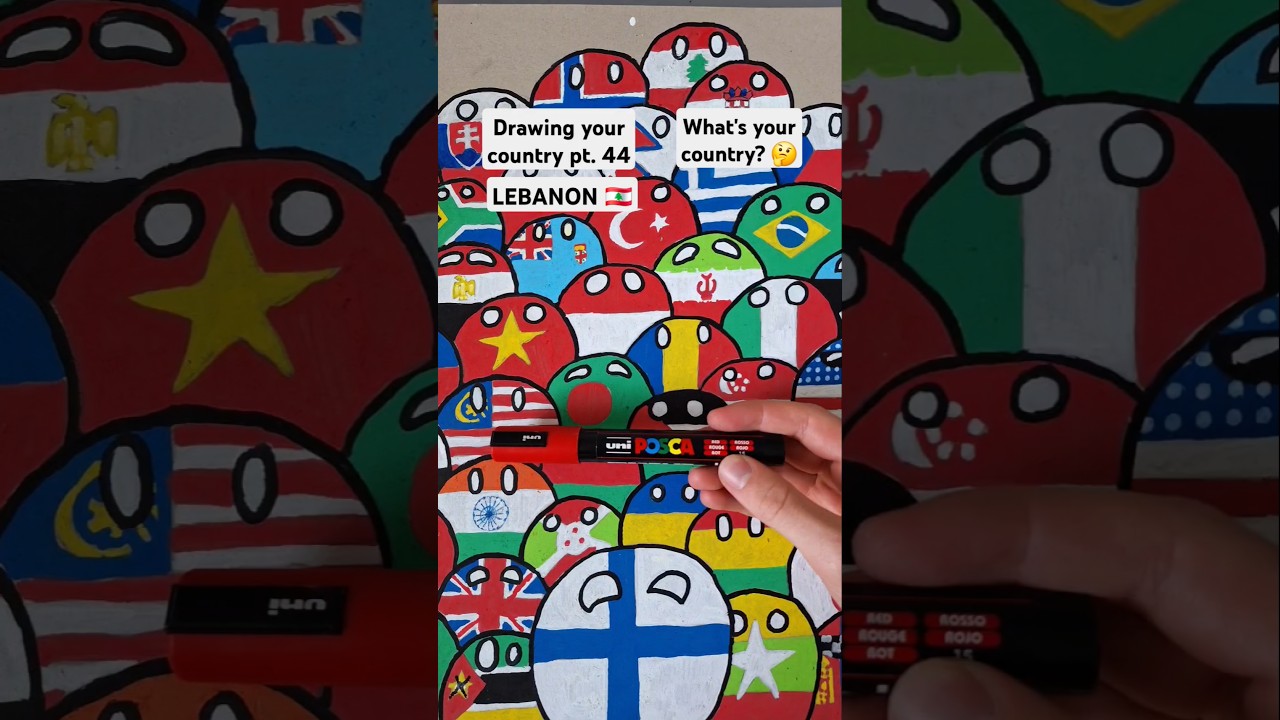 Drawing your country pt. 44 LEBANON