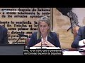 Tolón niega en el Senado la existencia de un informe sobre irregularidades en la Liga F