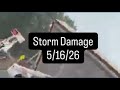 Saturday Storm Damage in Marion County, Illinois