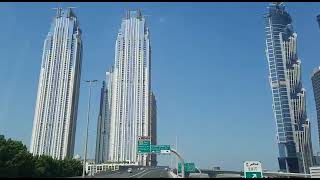Freeway view of Dubai United Arab Emirates !