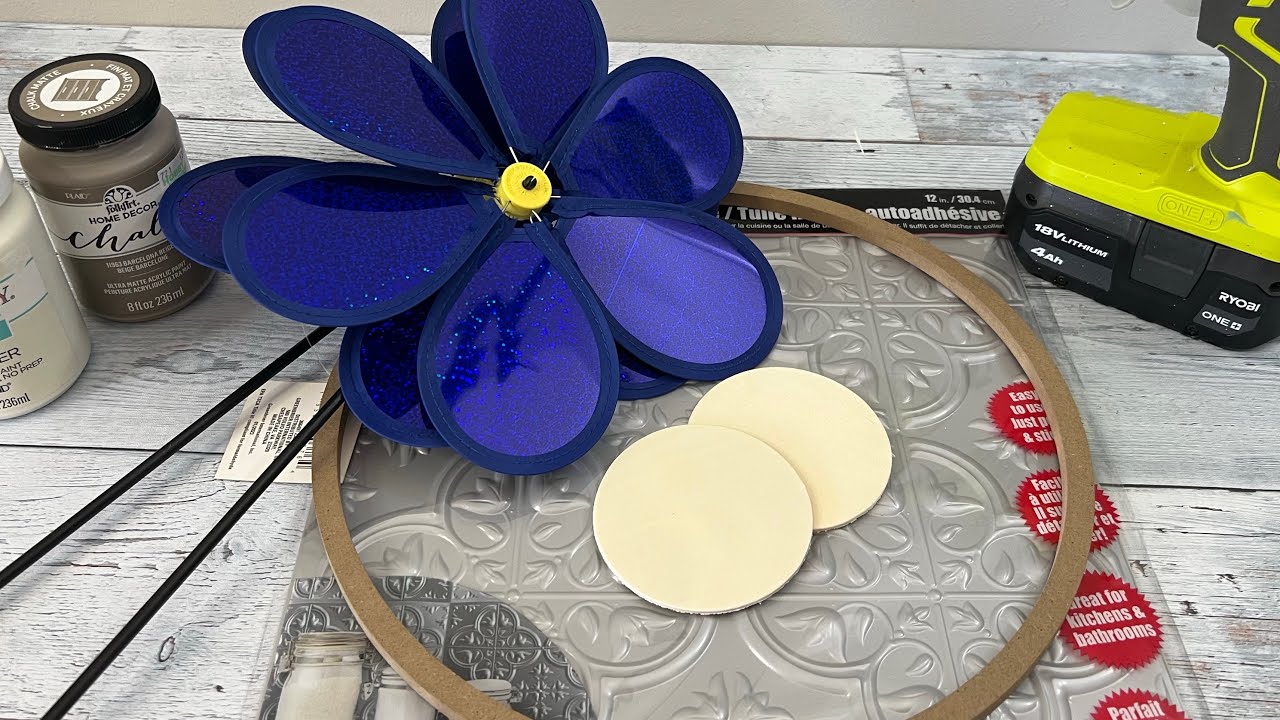Wall Decor DIY || Using Wooden Wreath Form From Dollar Tree || Just 1 ...