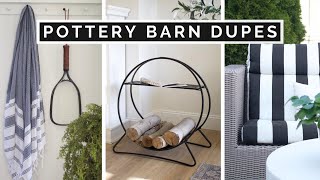 pottery barn vs thrift store | diy patio decorating ideas on a budget