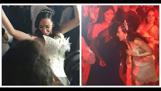 رقص جنونى وغريب لـ ريوان علاء ملكة جمال مصر فى حفل زفافها