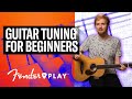 Easy Guitar Tuning Tips For Beginners (LIVE) | Guitar Tuning | Fender Play