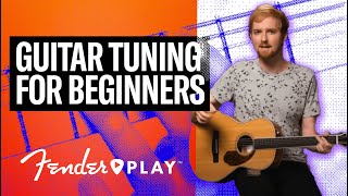 Easy Guitar Tuning Tips For Beginners (LIVE) | Guitar Tuning | Fender Play