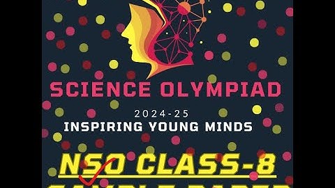 Science Olympiad paper 2024 | class 8 | science practice questions #olympiad #science #nso