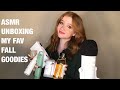 ASMR Unboxing My Fav Fall Goodies...