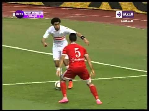 أهداف مباراة الزمالك vsحرس الحدود 2-0الأسبوع الثامن من مباريات الدورى الممتاز 2015-2016