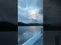 通勤風景🛥️ #おつかれさまです  #雲 #海 #山 #luckykilimanjaro #山粧う #ちぶり島 #知夫里島 #島根県 #隠岐の島 #いそかぜの窓から