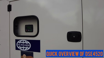 Quick Overview of the Deep Sea Electronics DSE4520 MKII Control Panel on @FGWilsonGenerators Generators