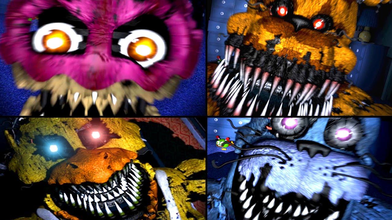 ALL JUMPSCARES..