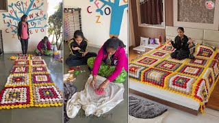 Prepare For Winter With A Warm - Bed Sheet - Quilt Making
