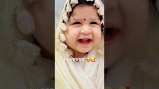 Papa ko dekhte hi ye kya kar diya 🥺❤️ #babyreaction #cutebabygirl #fatherdaughter #parentingindia