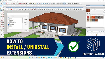 How to Install Extensions in Sketchup Pro 2025 | 1001 Bit Tools