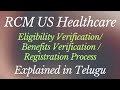 Eligibility and Benefits Verification in US Healthcare | Complete Guide in Telugu