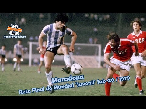 Mundial Sub-20, que começa nesse sábado, revelou Maradona ao mundo - Gazeta  Esportiva