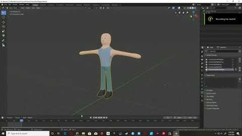 Make animated character under 60 seconds in blender 2.80 easily