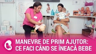 Manevre De Prim Ajutor Ce Faci Cand Se IneacÄ Bebe Youtube
