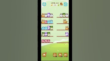 Cat Sort Level 664 with Puzzle_Daddy