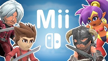 How To Make Lloyd, Dragonborn, Dante & Shantae | Nintendo Switch Mii #26