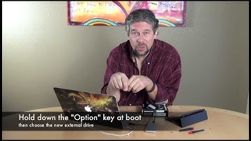 OWC Envoy Pro installed in a MacBook Pro (retina)