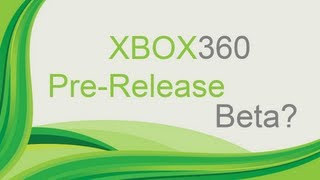 Beta Pre-Release? Xbox Dashboard screenshot 4