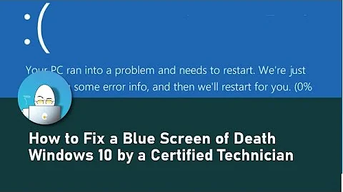 How to Fix a SYSTEM SERVICE EXCEPTION Blue Screen error - Win 10; A Guide by a Certified Technician