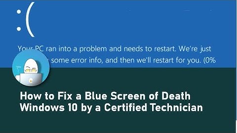 How to Fix a SYSTEM SERVICE EXCEPTION Blue Screen error - Win 10; A Guide by a Certified Technician