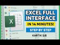 MS Excel Course Class 1: How to Open &amp; Full Interface Guide | By Kartik Sir 