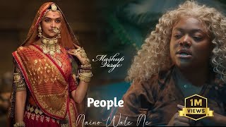 People x Nainowale ne full mashup by Max || Mashup Verge Resimi