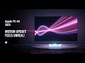 🎬 Apple TV 4K Just Got Smarter – The Motion Update That Feels Unreal!